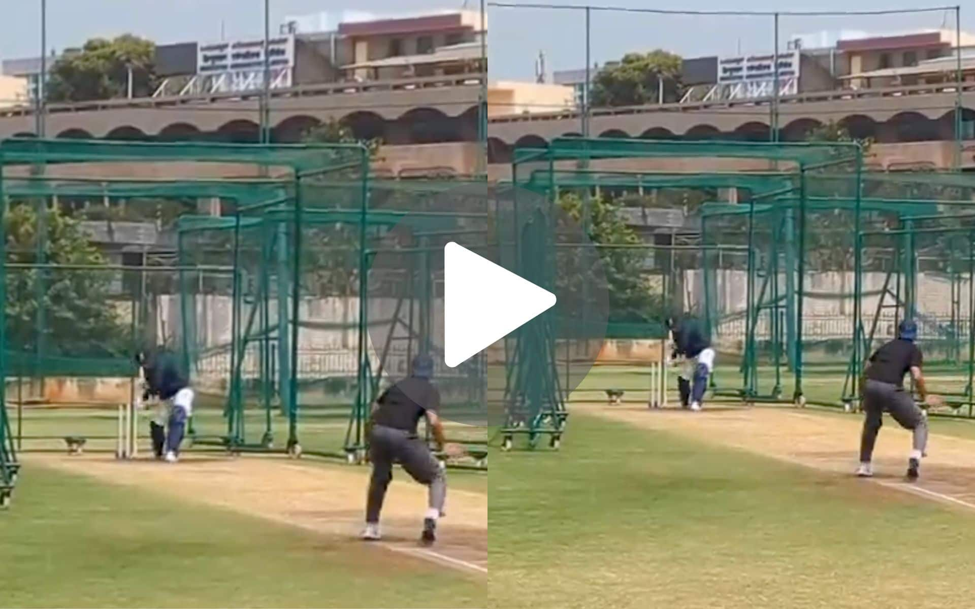 KL Rahul Sweats It Out In The Nets Ahead Of Duleep Trophy 2024 - Watch